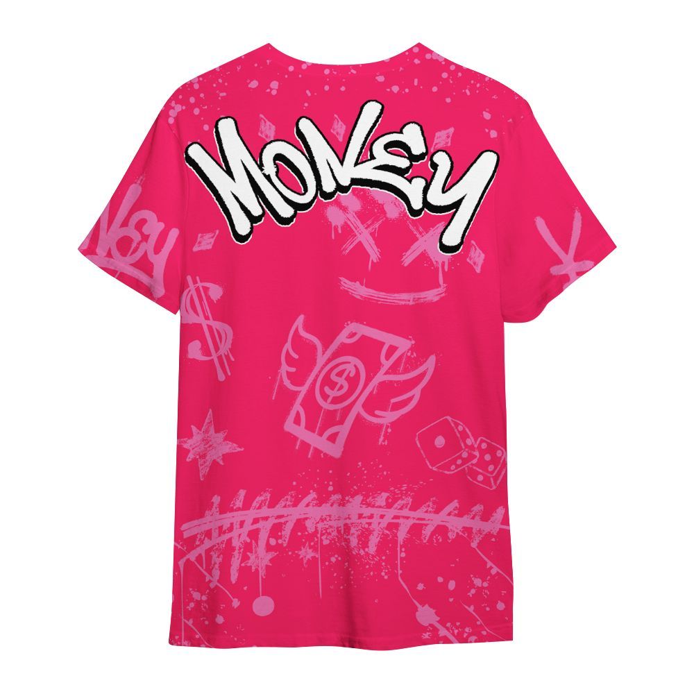 Shirt To Match Air VaporMax Plus Triple Pink - Everybody Paid In Full Crayon All Over Print