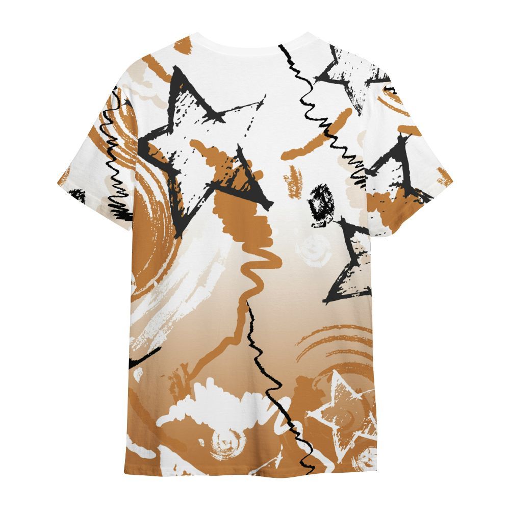Shirt To Match Dunk Low Nature Wheat Suede - Grind Shine Later Drip All Over Print
