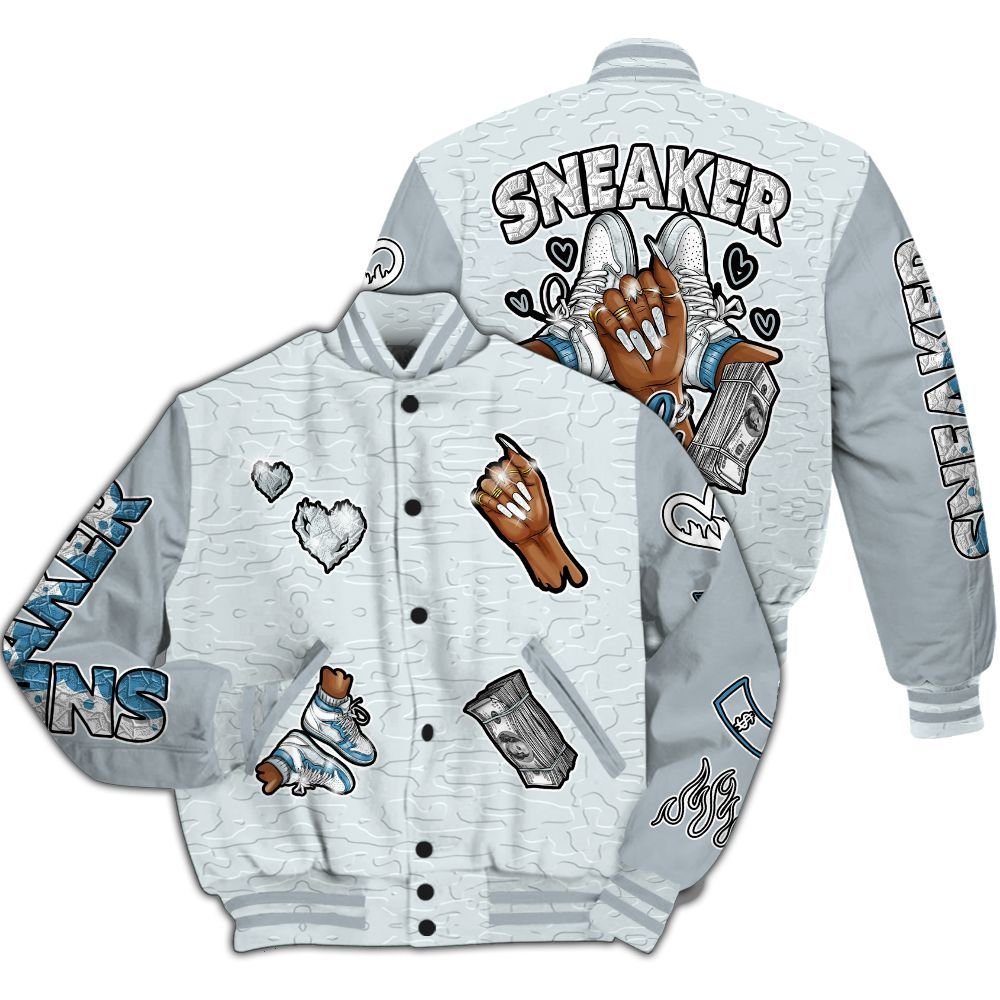 Varsity Jacket To Match Zion Half Moon 3s - Sneakerz Girlz All Over Print