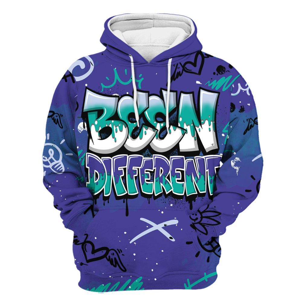 Hoodie To Match Retro Grape 5s - Drip Been Di2ferent All Over Print