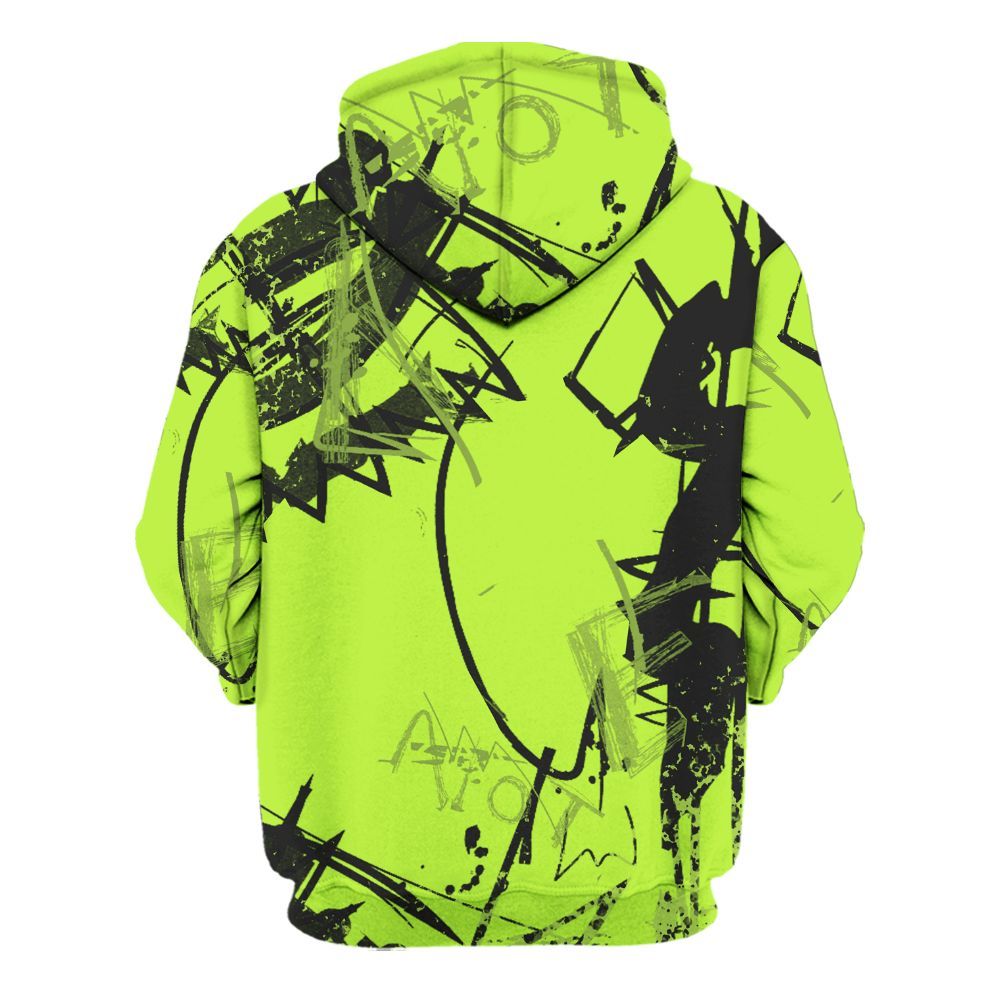 Hoodie To Match Air Force 1 Low Dance Volt - Seeya Skeleton Messyz All Over Print