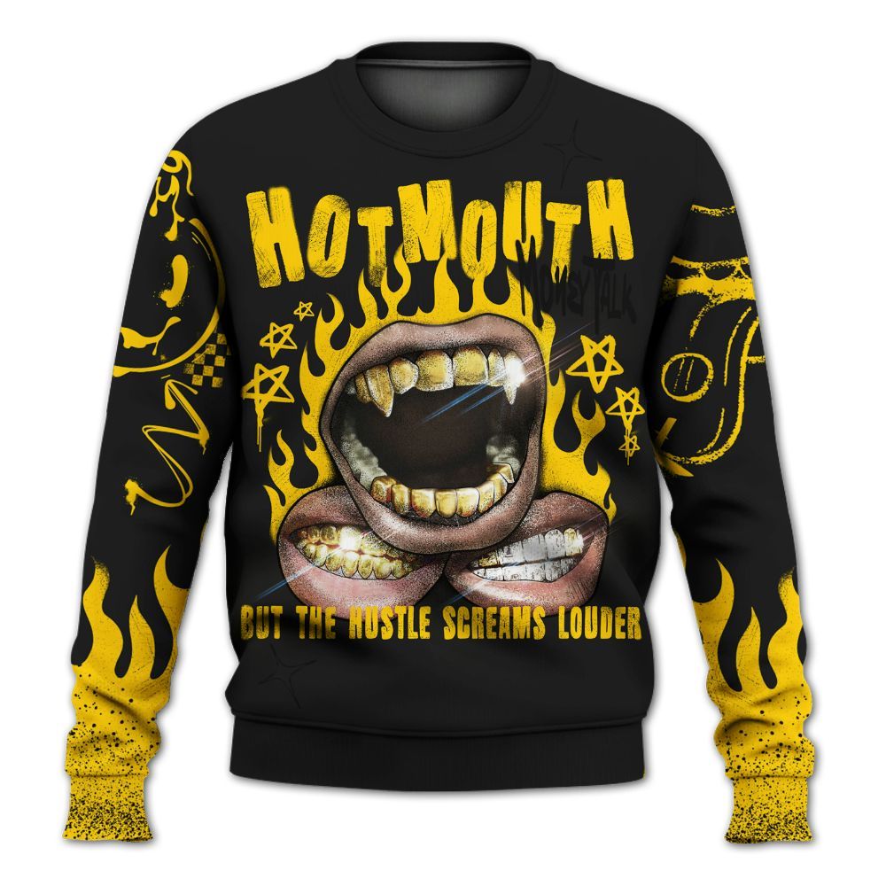 Sweatshirt To Match Corteiz Air Max 95 Tour Yellow 5s - Mouth Burning Street Style All Over Print