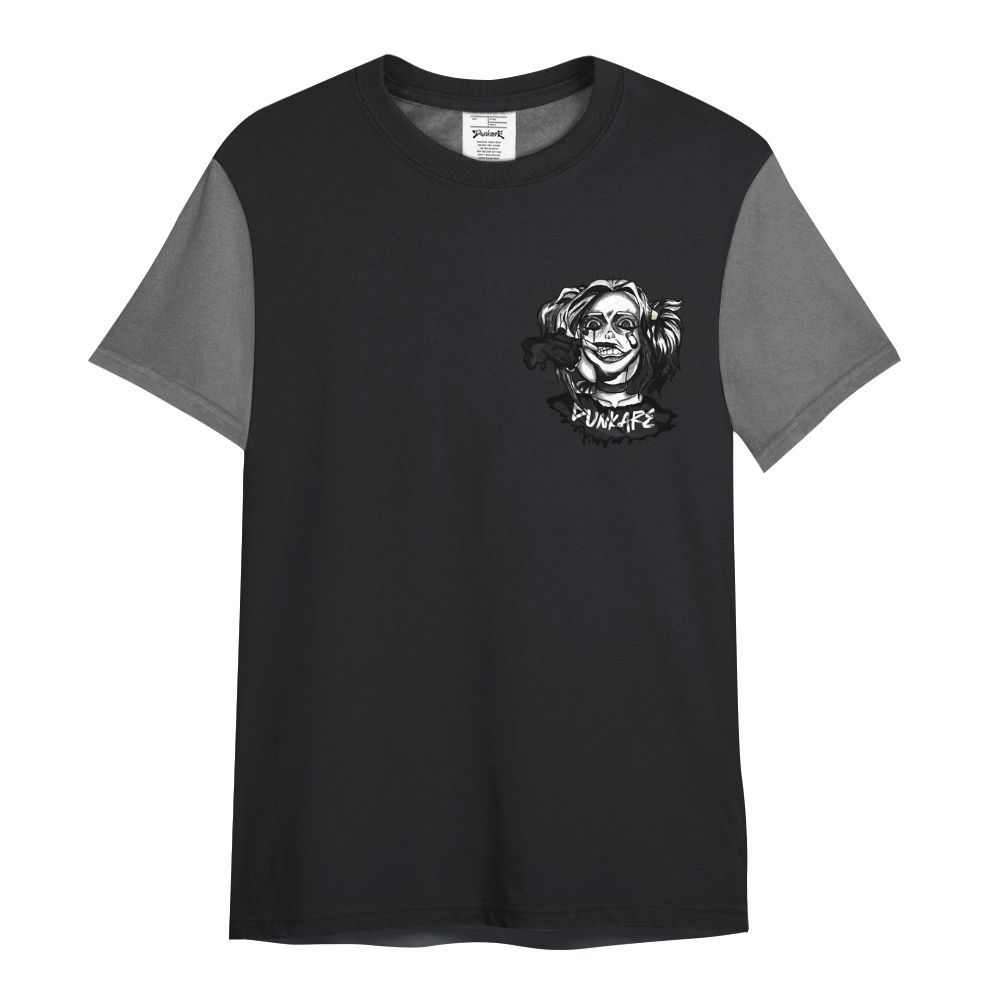 Shirt To Match White Thunder 4s Varsity Jacket, Custom Name Bad Girl HAHA All Over Print