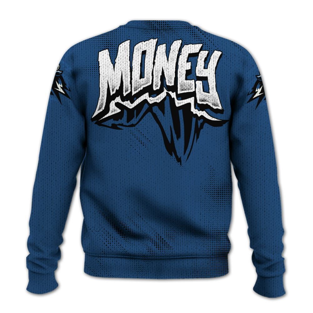 Knitted Sweater To Match High OG Midnight Navy 1s - Hustle Make Money