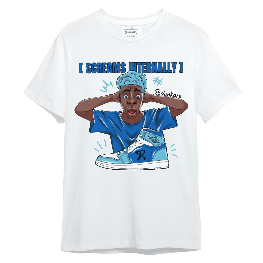 Shirt To Match Dunk Low Argon - Scream Internally Unisex Shirt