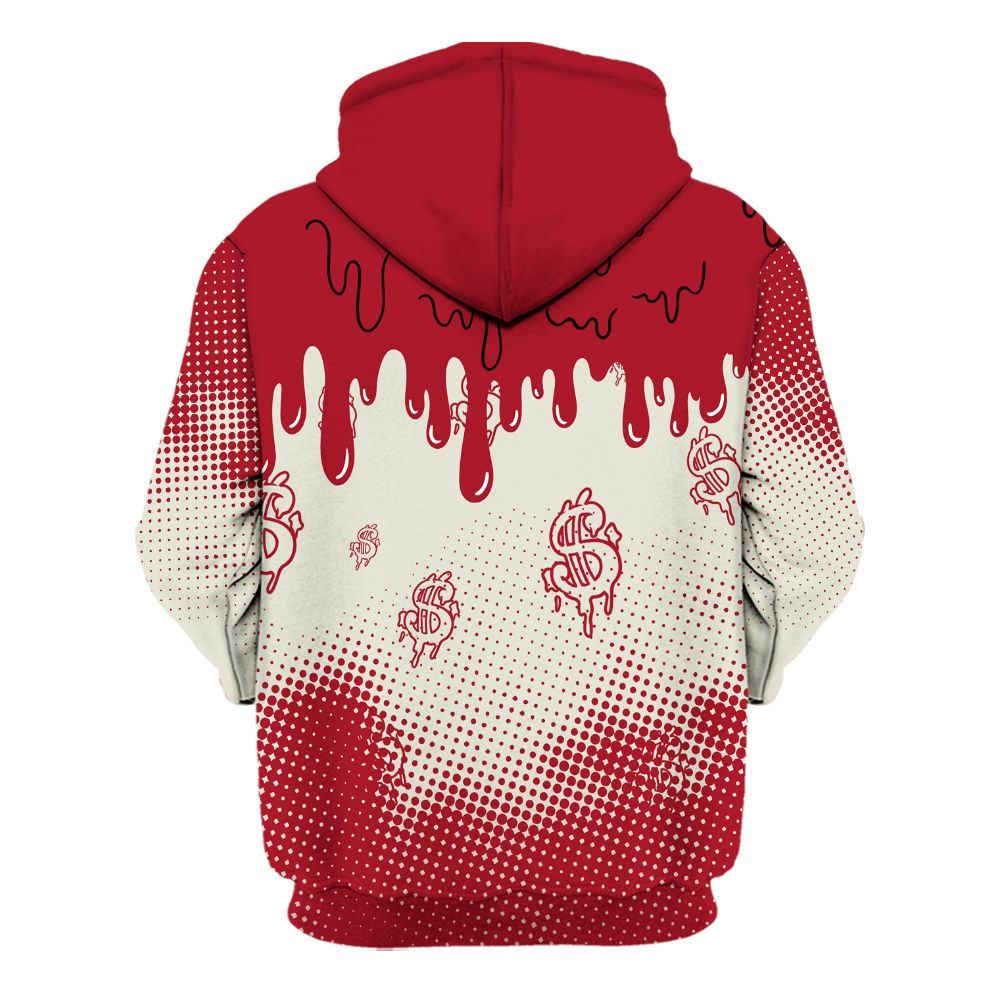 Hoodie To Match 2025 High OG Cinnabar 1s - Loot Bear Unique Drip All Over Print