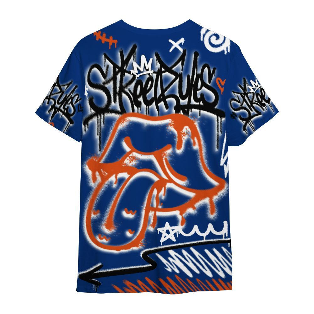 Shirt To Match Mid Knicks 1s - Break Rules Streetwear All Over Print