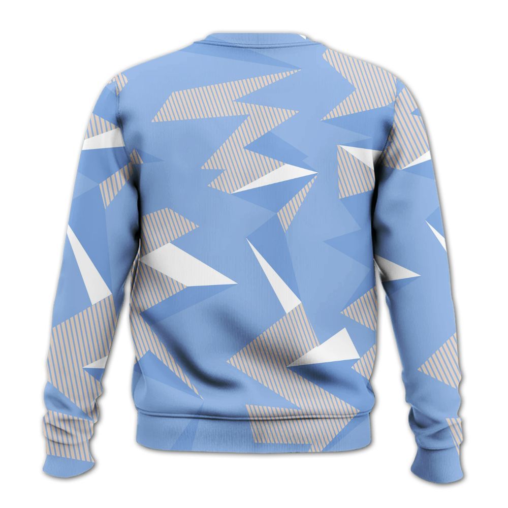 Sweatshirt To Match Air Max 1 Royal Pulse - Geometric Camouflage Pattern All Over Print