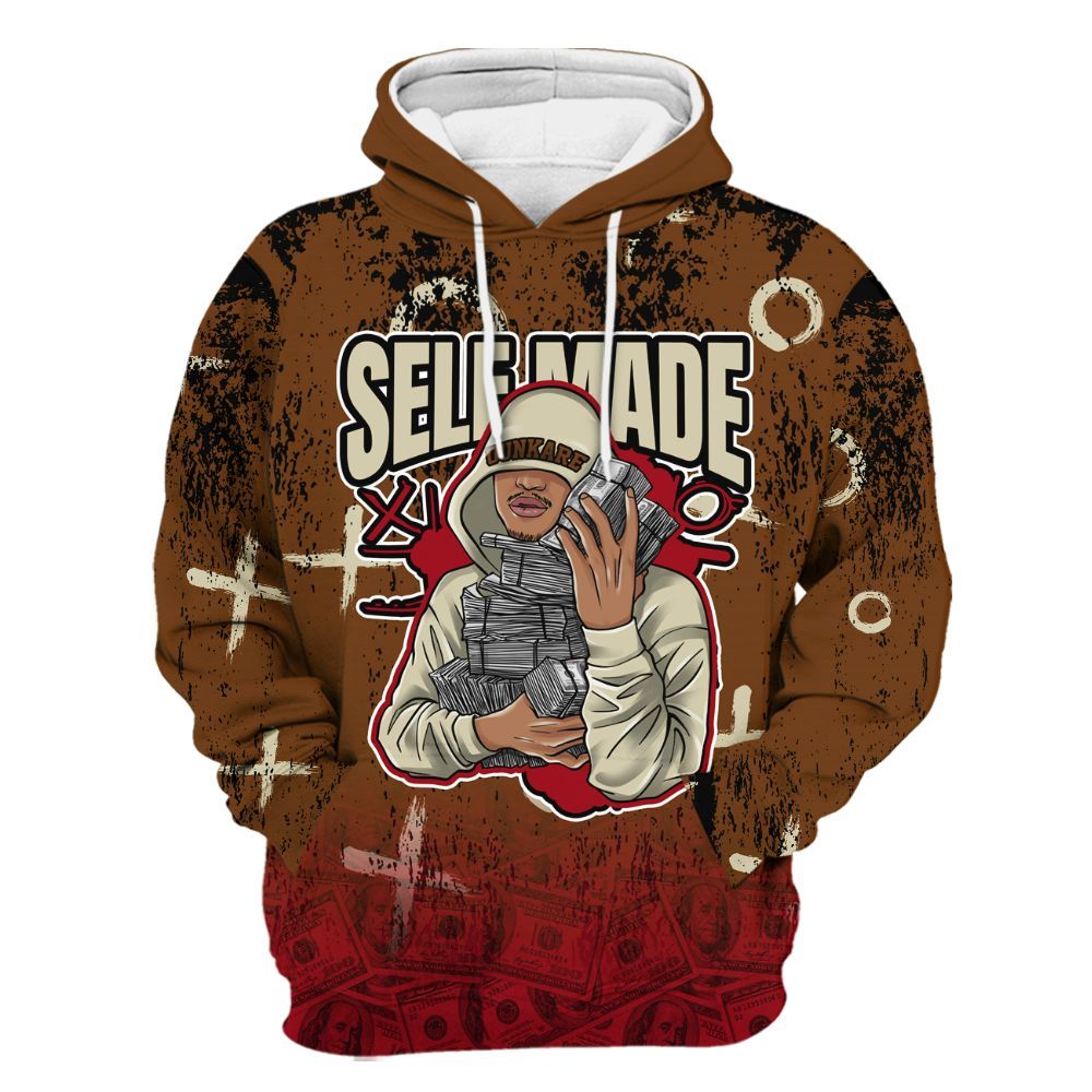 Hoodie To Match Archaeo Brown 5s - Selfmade Unique Grunge All Over Print