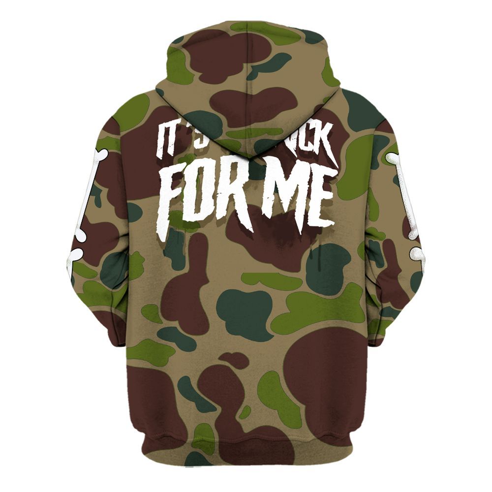 Hoodie To Match Air Max 90 Duck Camo Red - It's The Kick For Me All Over Print