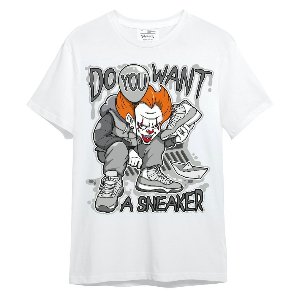 Shirt To Match Paris Olympics 4s - Clown Scary Sneakers Halloween Graphic Unisex Shirt