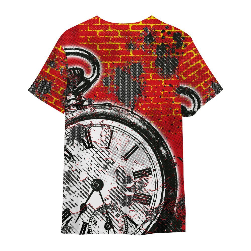 Shirt To Match Ferrari 14s - Dirty Time Is Money All Over Print