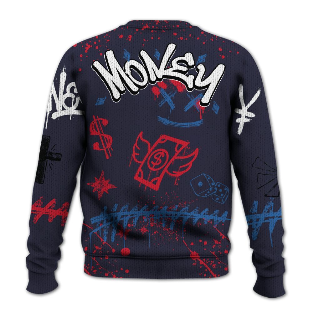 Sweater To Match Sports Renaissance 3s - Everybody Paid In Full Crayon Graphic