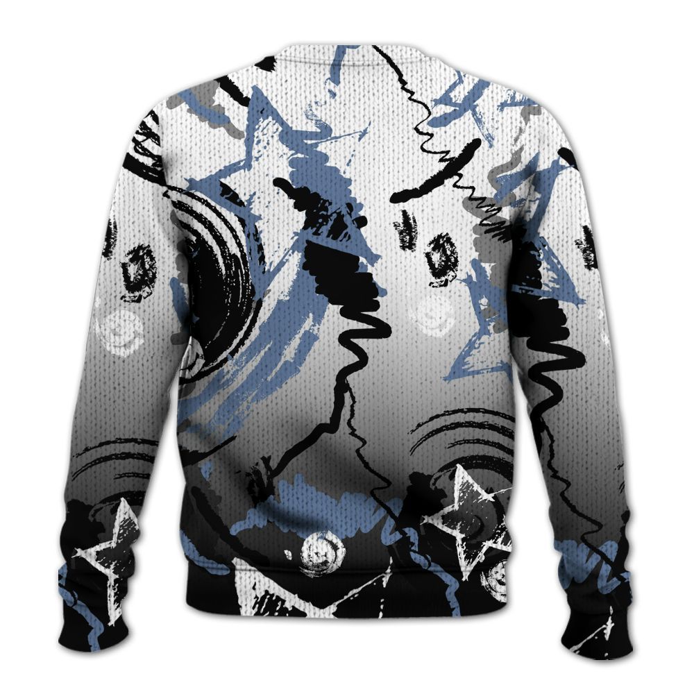 Knitted Sweater To Match Mid Space Jam 1s - Grind Shine Later Drip