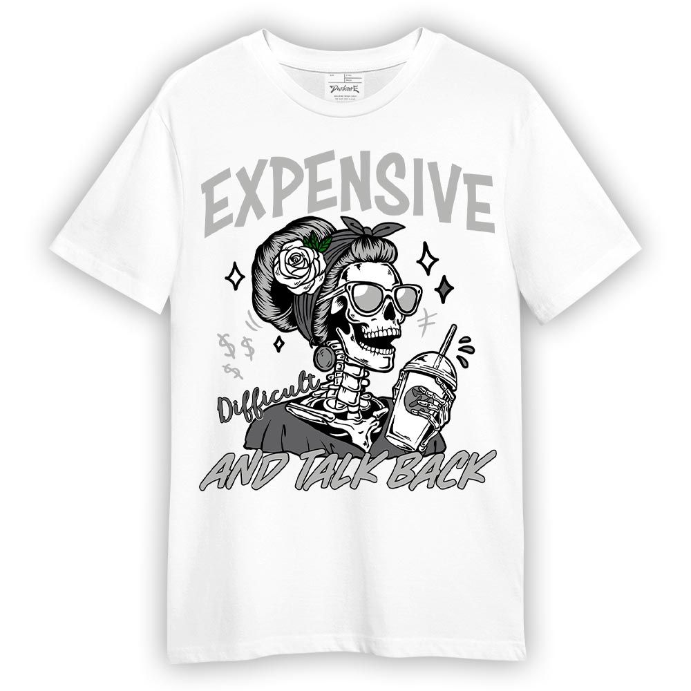 Shirt To Match Paris Cement Grey 4s - Talks Back Skeleton Shirt Unisex