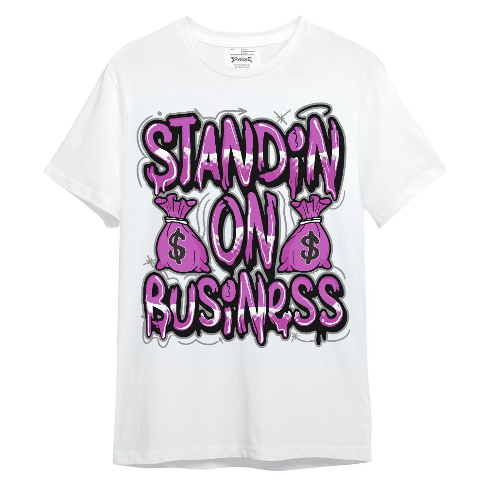 Shirt To Match Hyper Violet 4s - Standin' Business Graphic Unisex Shirt