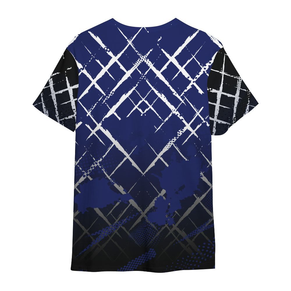 Shirt To Match Midnight Navy 11s - Halftone Stand Business Dripping All Over Print