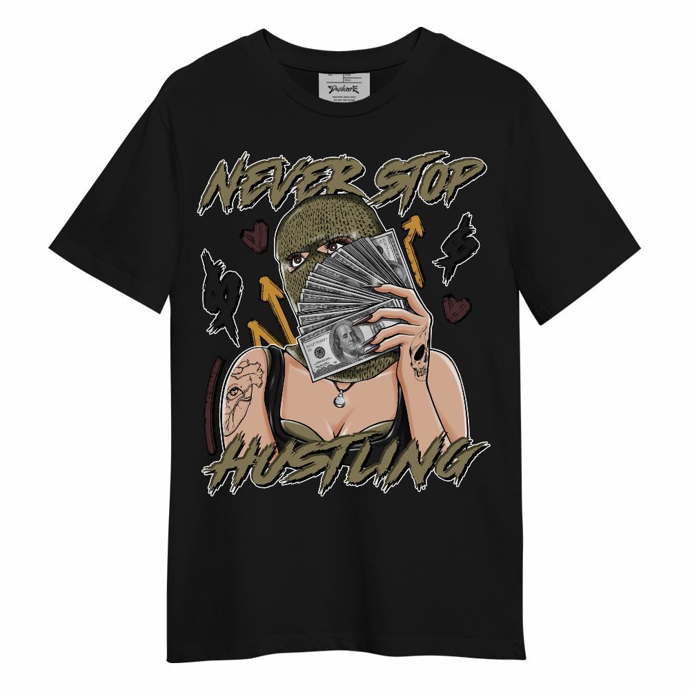 Shirt To Match Black Olive 7s - Hustling Unque Unisex Shirt