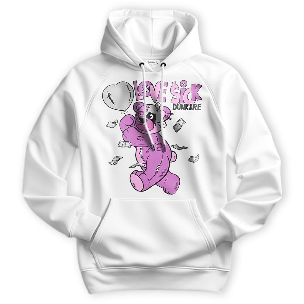 Sweatshirt To Match Hyper Violet 4s Hoodie - Loves Sick Hoodie Unisex