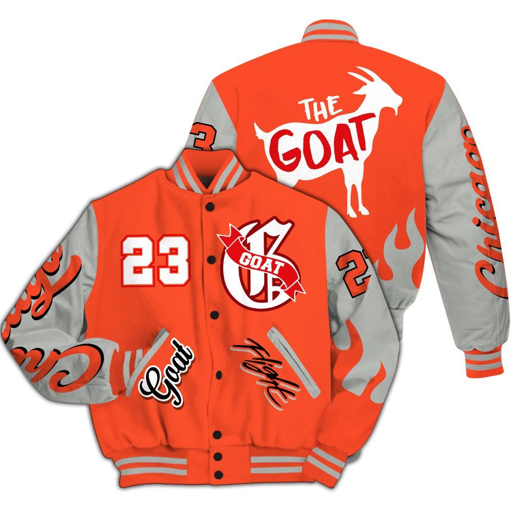 Varsity Jacket To Match Air Max 1 86 Cosmic Clay - The G.O.A.T Flight Streetwear All Over Print