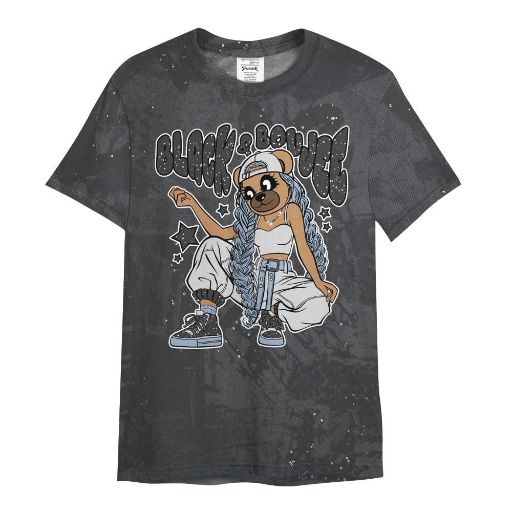 Shirt To Match Reverse Oreo 6s - Boujee Girls Bear Heart Grunge All Over Print