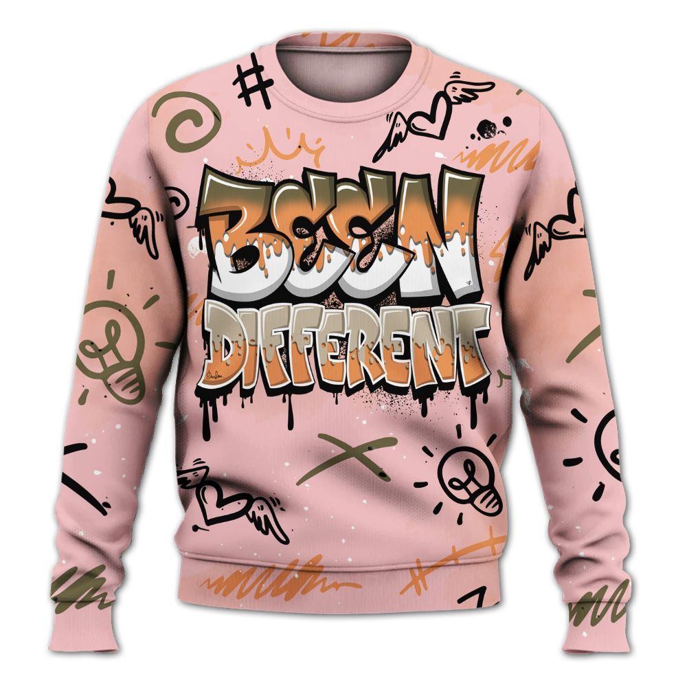 Sweatshirt To Match SB Dunk Low Red Stardust - Drip Been Di2ferent All Over Print