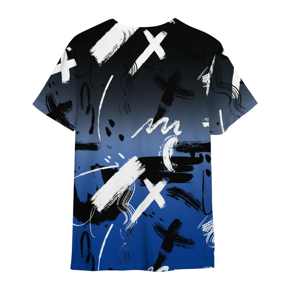 Shirt To Match Hyper Royal 12s - Money Hustle Grind Pray All Over Print