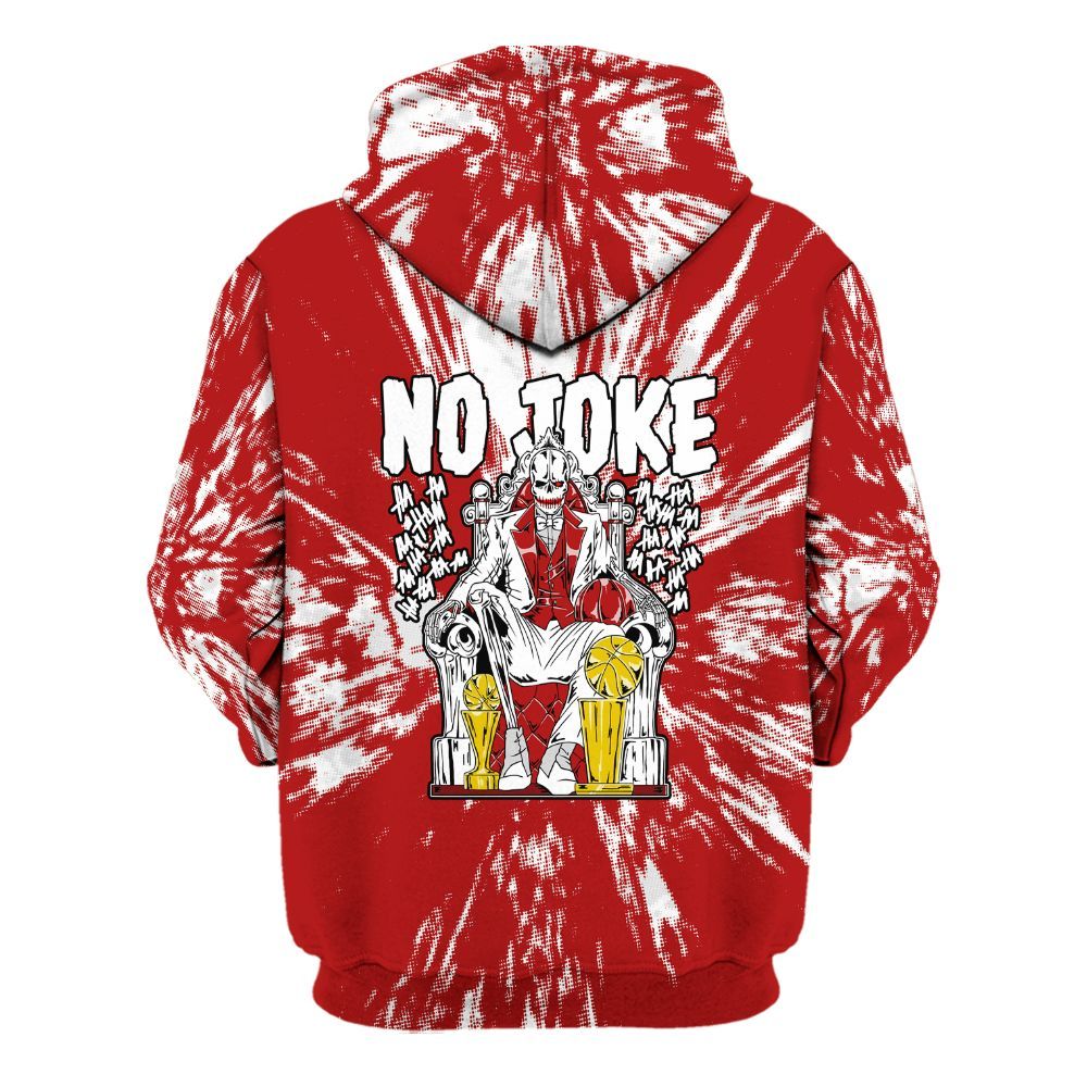 Hoodie To Match Red Taxi 12s - Ain't Joke Skeleton Luxury All Over Print