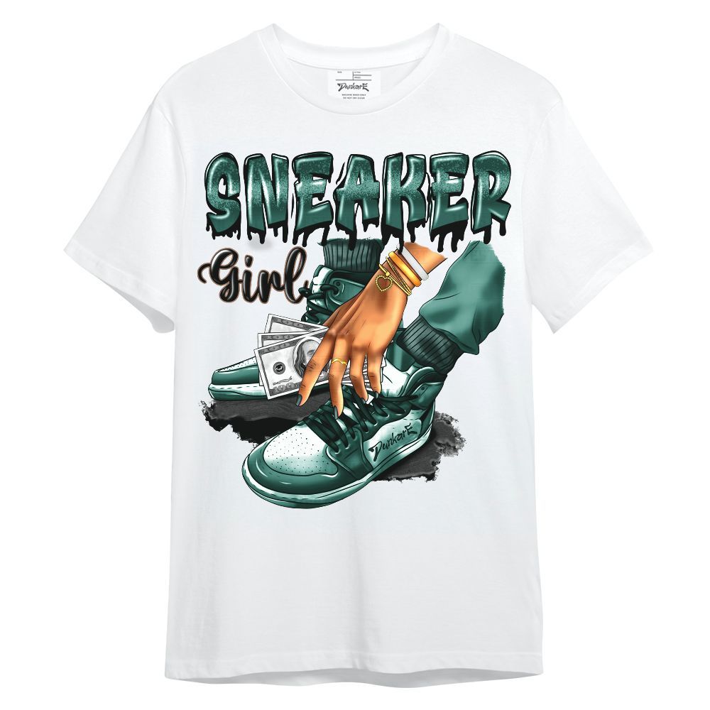 Shirt To Match Low OG Oxidized Green 1s - SNEAKER Girl Money Drip Unisex Shirt
