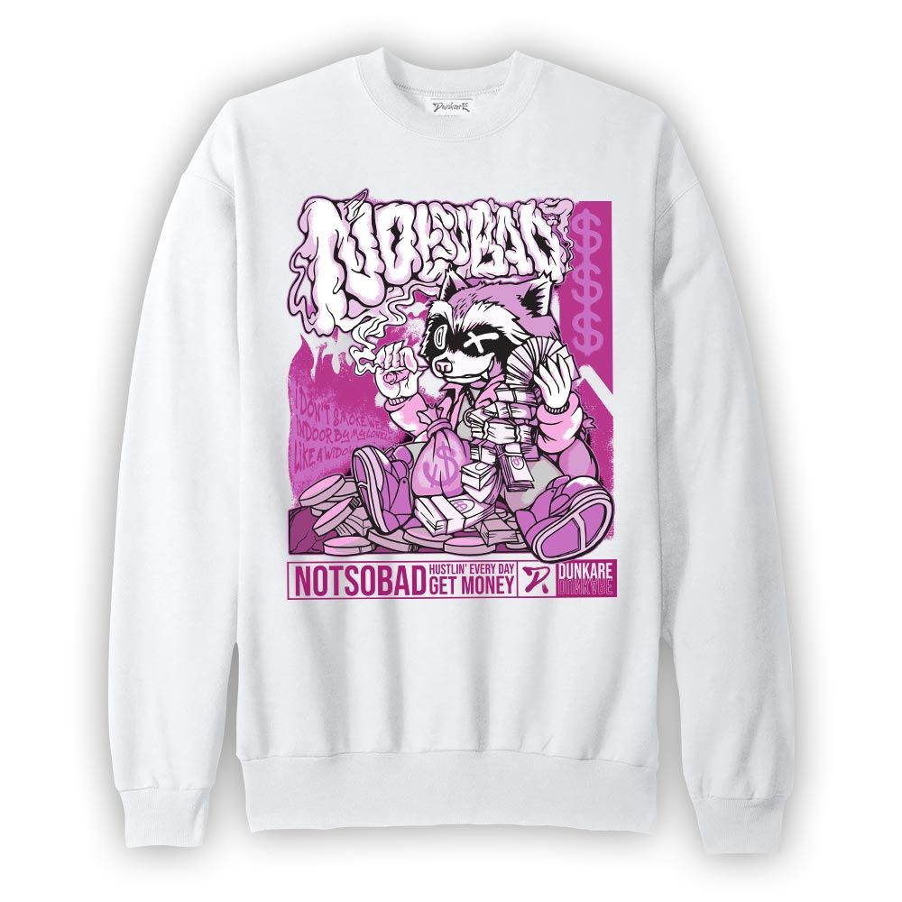 Sweatshirt To match Hyper Violet 4s Sweatshirt - Not So Bad Graphic Graphic 1405 PAT