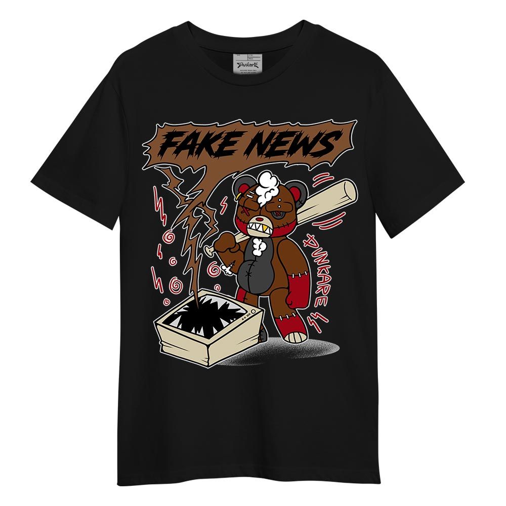 Shirt To Match Archaeo Brown 5s - False News Hugz Shirt Unisex