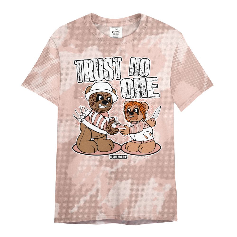 Shirt To Match Low Legend Pink 11s - Trust No One Bear Abstract Halftone All Over Print