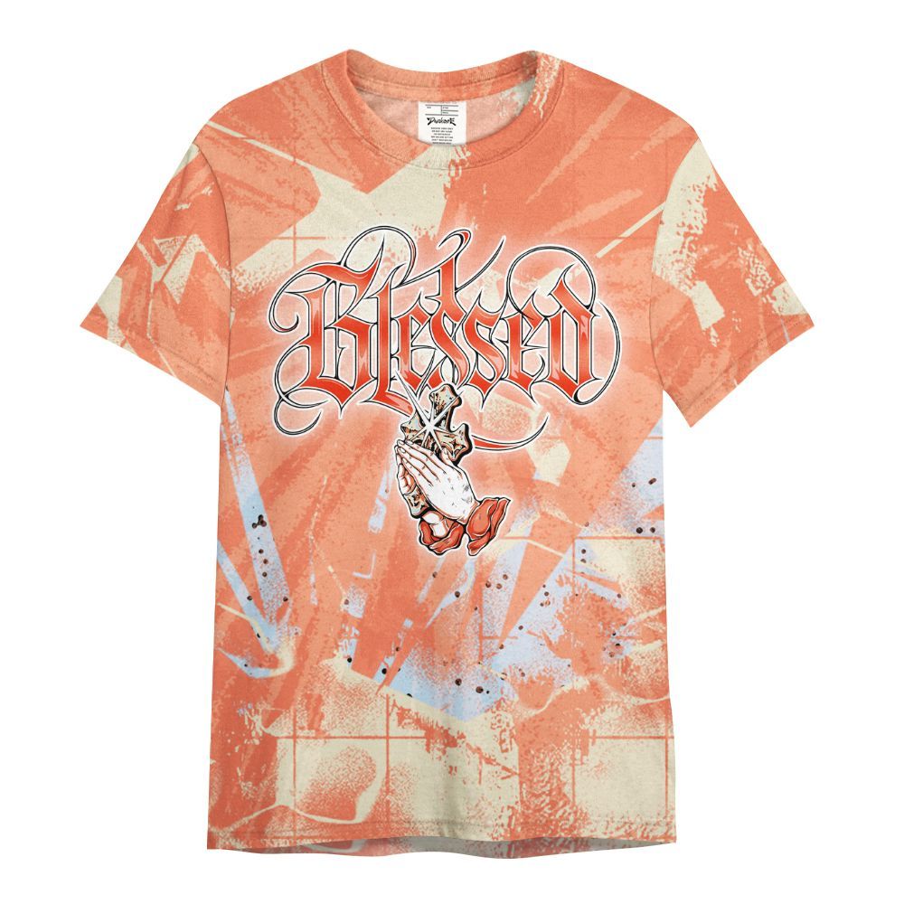 Shirt To Match DJ Khaled Crimson Bliss 5s - God Blessed All Over Print