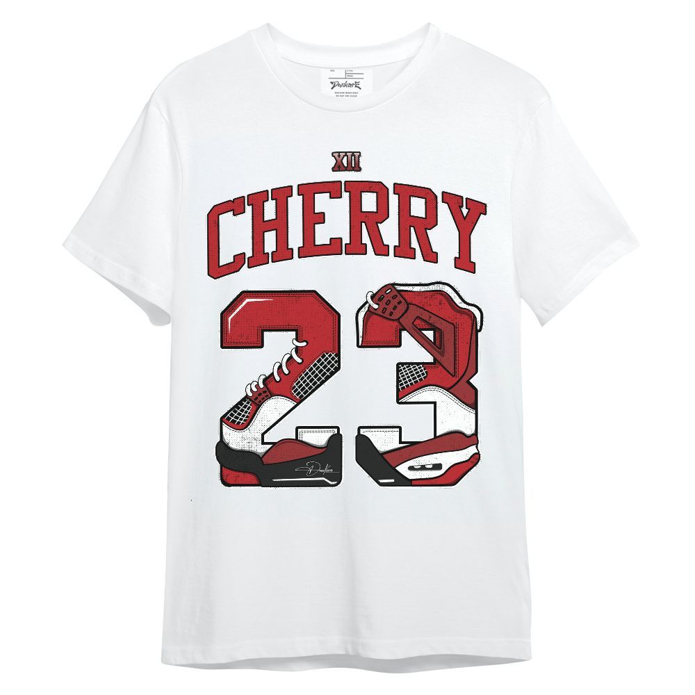 Shirt To Match Retro Cherry 12s - Number 23 Dirty 4s Unisex Shirt