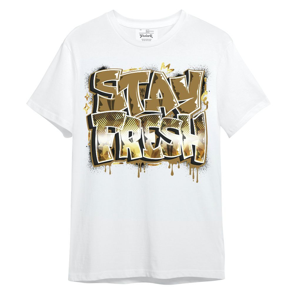 Shirt To Match NET Gold 4s - Stay Fresh Dripping Streetwear Unisex Shirt