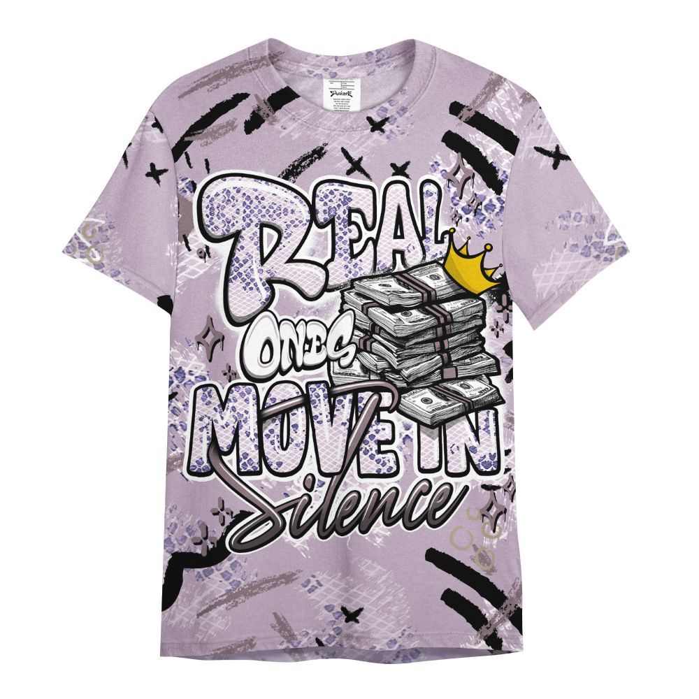 Shirt To Match Air Force 1 Low Purple Snake - Real Ones Move In Streetwear All Over Print