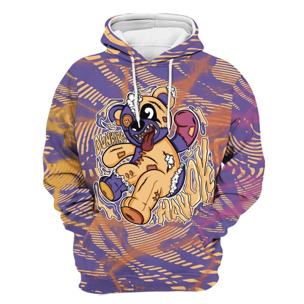 Hoodie To Match Book Sunset 1s - Havok Bear All Over Print