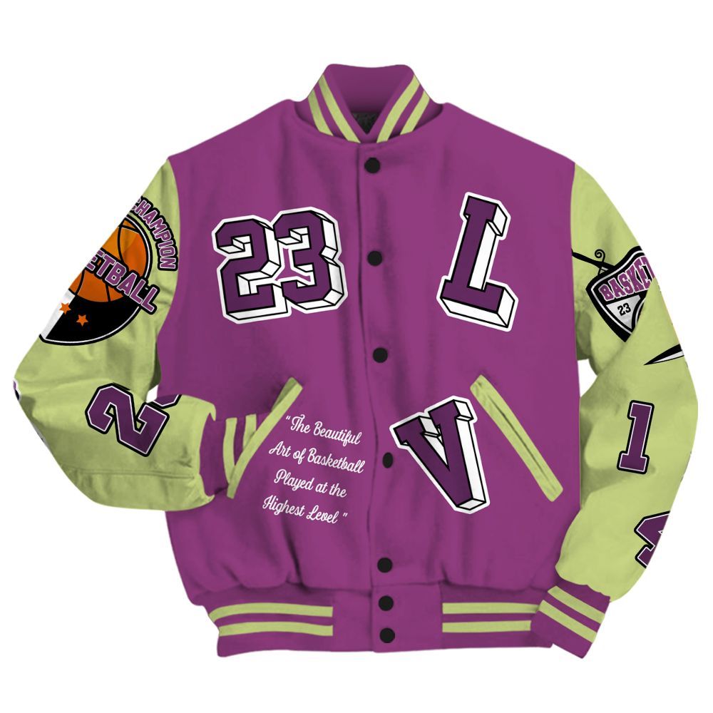 Varsity Jacket To Match Ja 2 Staregazer - The GOAT Got Em Streetwear All Over Print