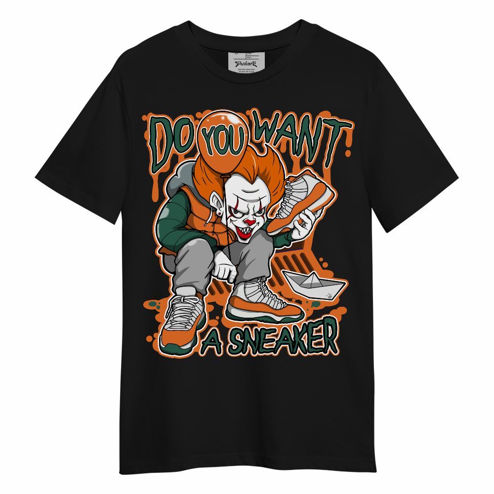 Shirt To Match Dunk Low Ceramic - Clown Scary Sneakers Halloween Graphic Unisex Shirt