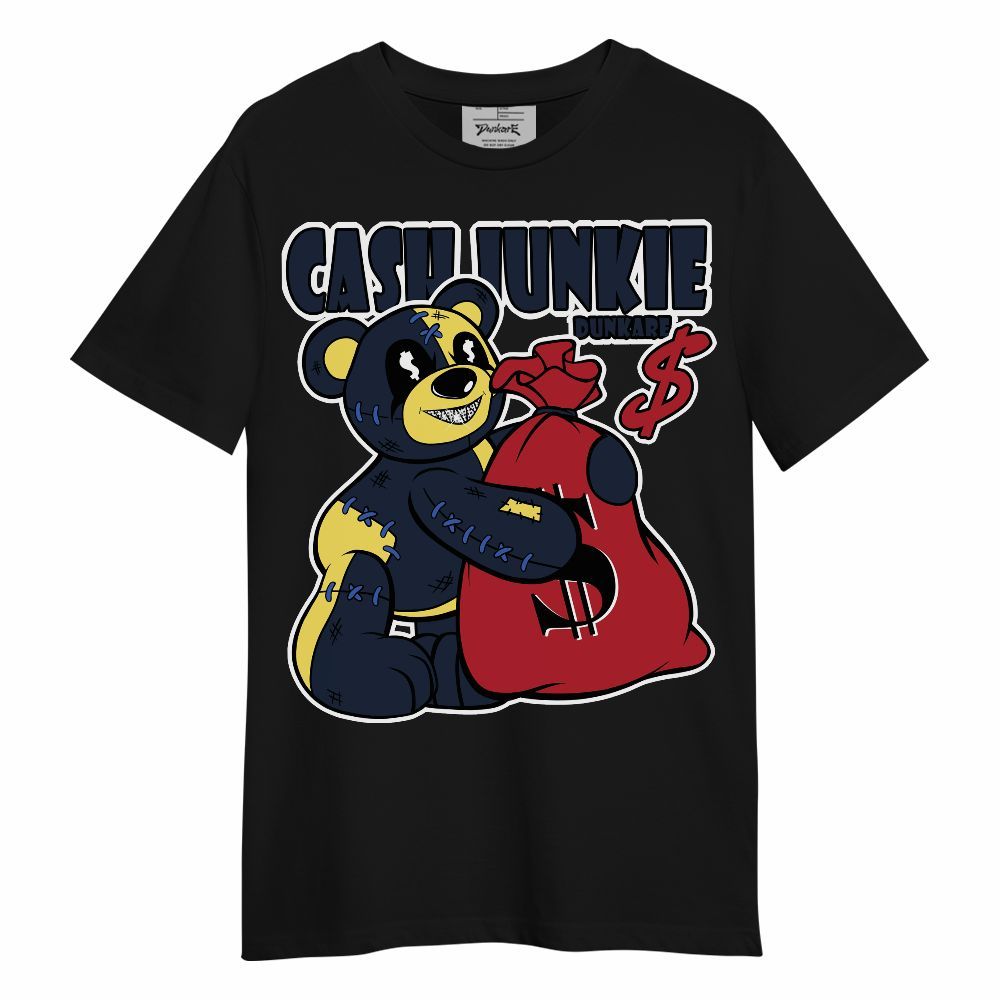 Shirt To Match Dunk Low COJP What The 2024 - Cashs Junkie Bear Unisex Shirt