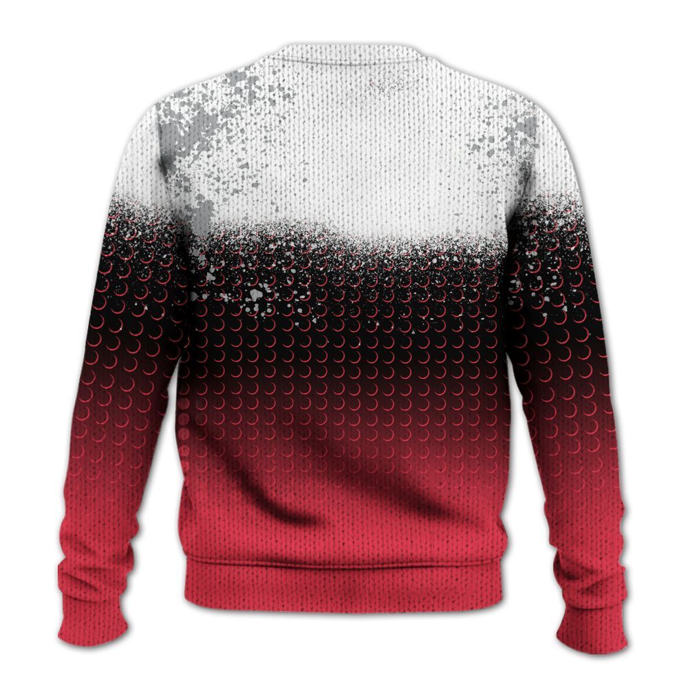 Knitted Sweater To Match Black Cement 3s - Halftone Time Is Money