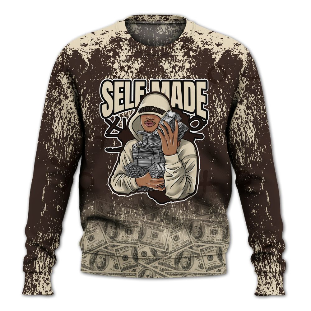 Sweatshirt To Match 2025 Retro Earth 5s - Selfmade Unique Grunge All Over Print