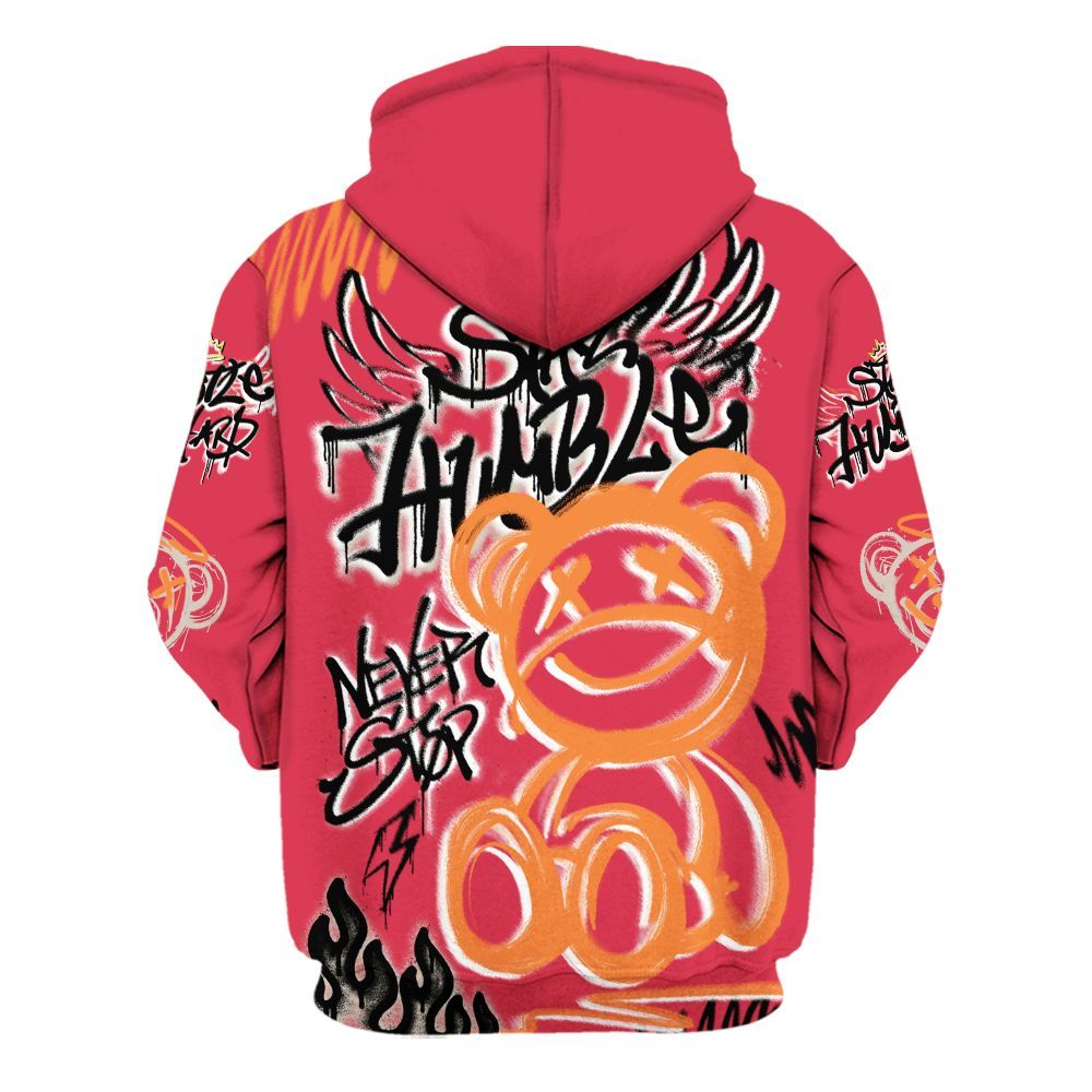 Hoodie To Match Air Max Portal Bright Ceramic - Humble Drip Streetwear Graffity All Over Print