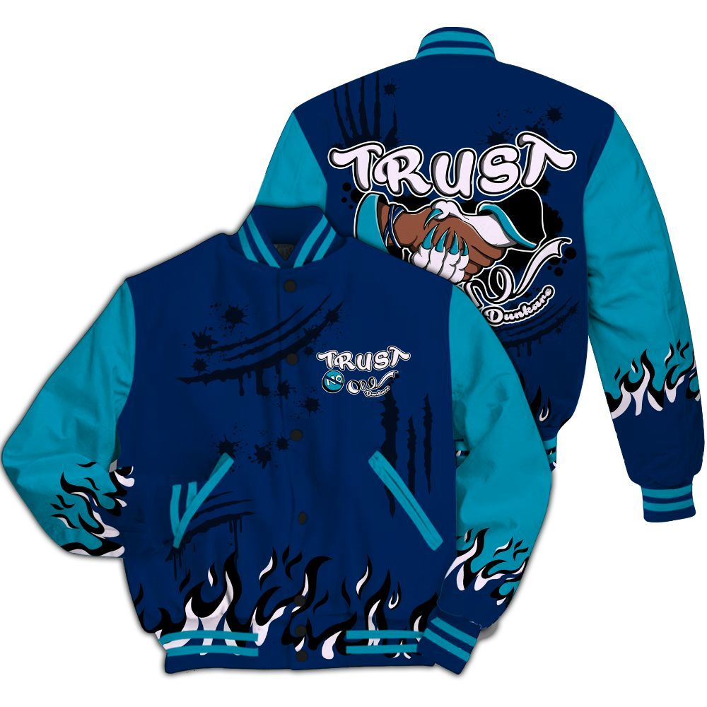 Varsity Jacket To Match Kobe 5 X-Ray - Graphic Trust No One All Over Print