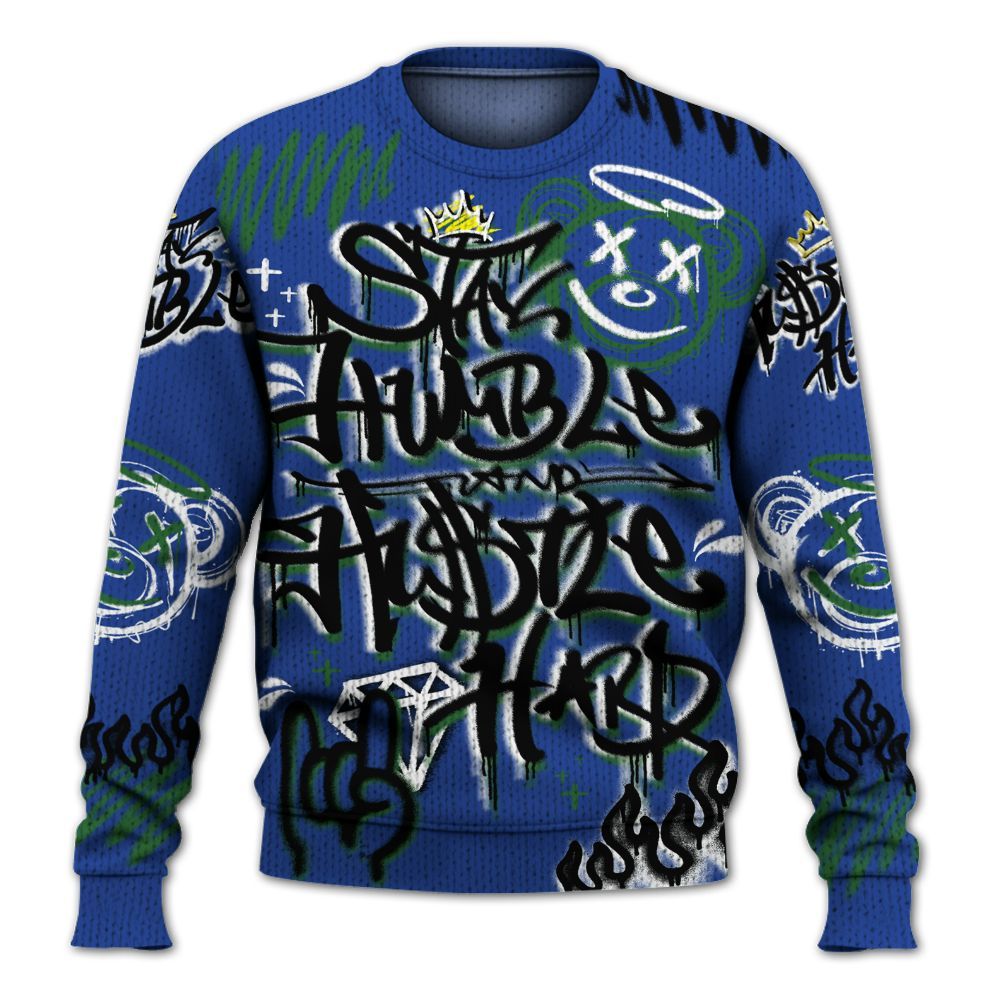 Knitted Sweater To Match Dunk Low Tennis Classic - Humble Drip Streetwear Graffity