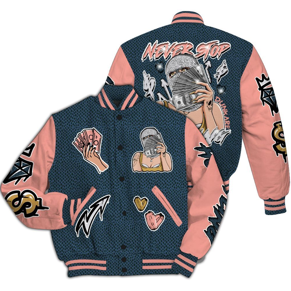Varsity Jacket To Match Lebron XXI GS Olympic - Hustling Unique All Over Print