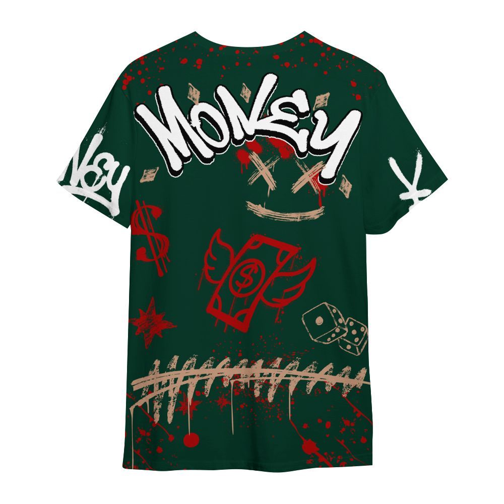 Shirt To Match Bin 23 8s - Everybody Paid In Full Crayon All Over Print