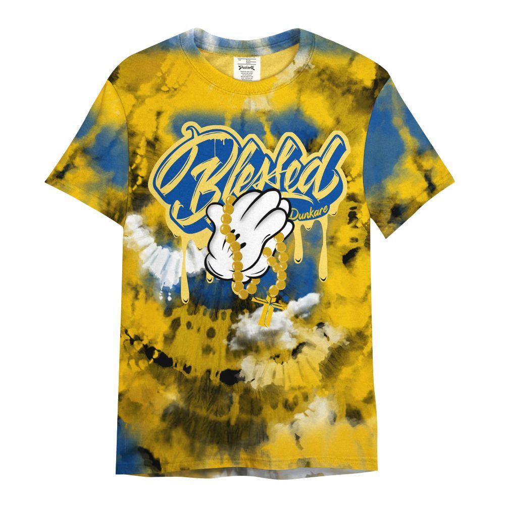 Shirt To Match High Laney 1s - God Blessed Tie Dye All Over Print