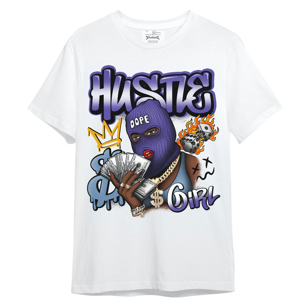 Shirt To Match Retro Concord 5s - Money Hustles Girl Streetwear Unisex Shirt