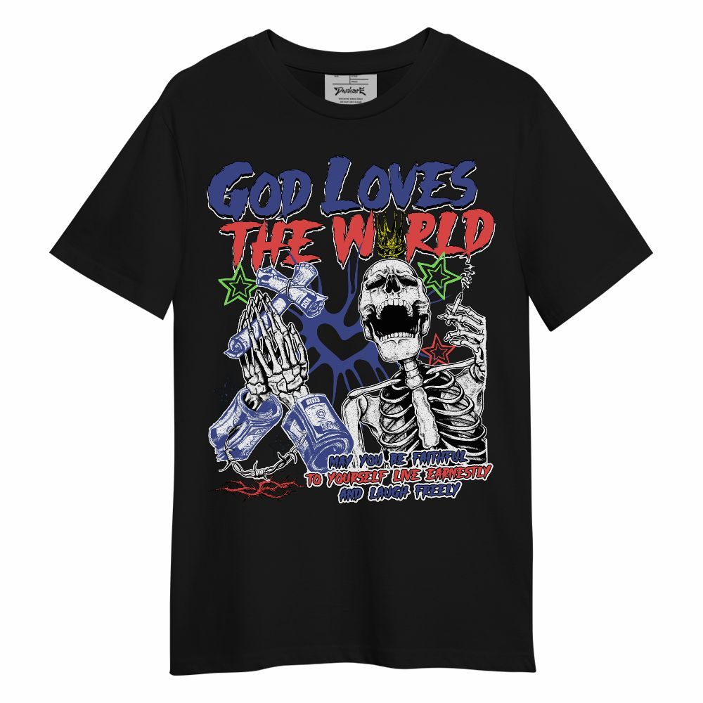 Shirt To Match KD 4 Nerf - God Loves The World Unisex Shirt
